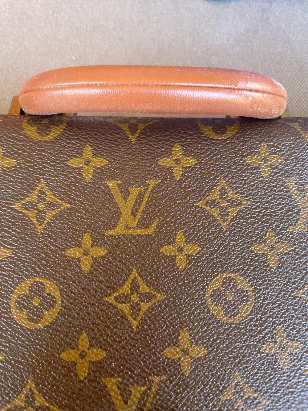 Louis Vuitton Monogram Canvas Porte Documents Voyage Briefcase